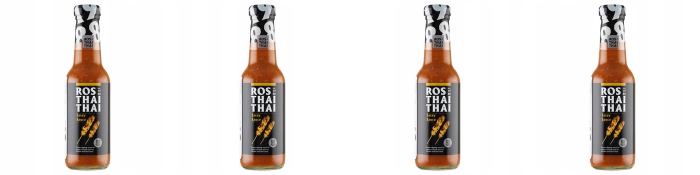 4x 250ml Ros Thai Thai sos satay