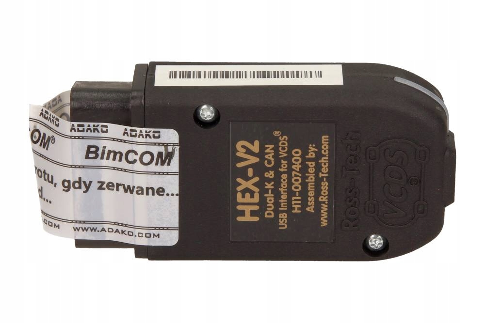 VCDS INTERFEJS VCDS HEX-V2 PRO WRAZ Z LICENCJĄ NA OPROGRAMOWANIE VCDS I ...