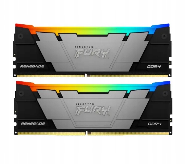 Pamięć Ram Kingston Fury Renegade Rgb DDR4 16GB 2x8GB 3200 CL16 Szara
