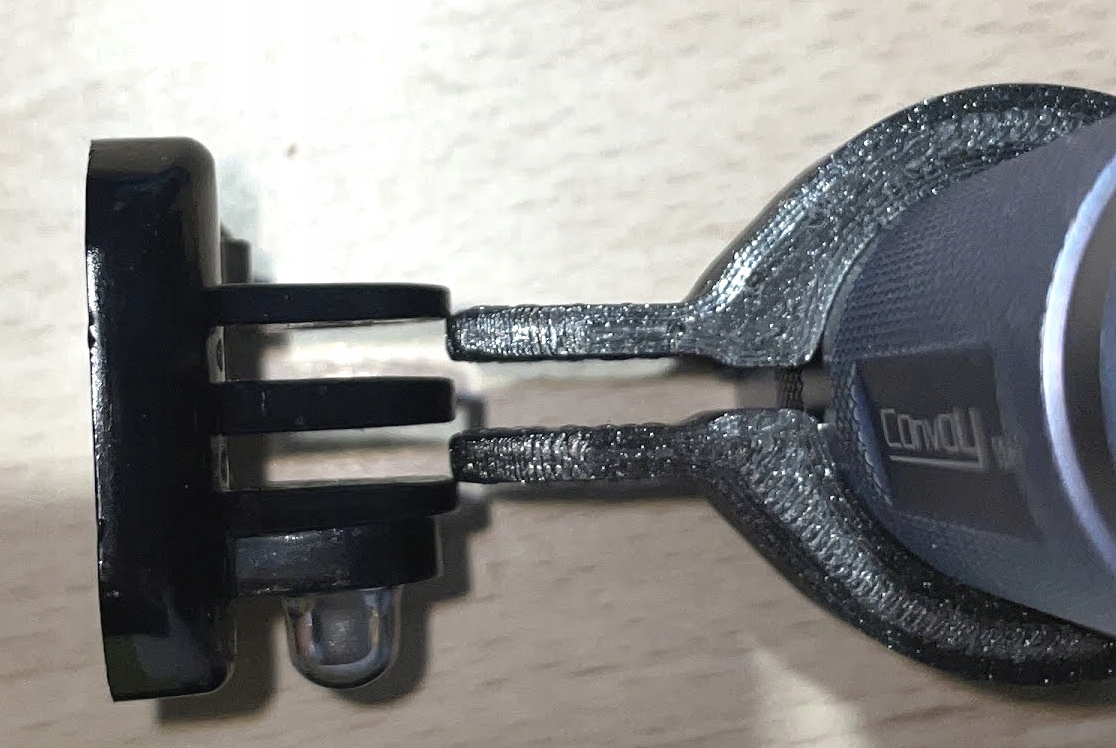 Uchwyt latarki Convoy S21 S21B 27,2mm kask gopro Rodzaj na kask