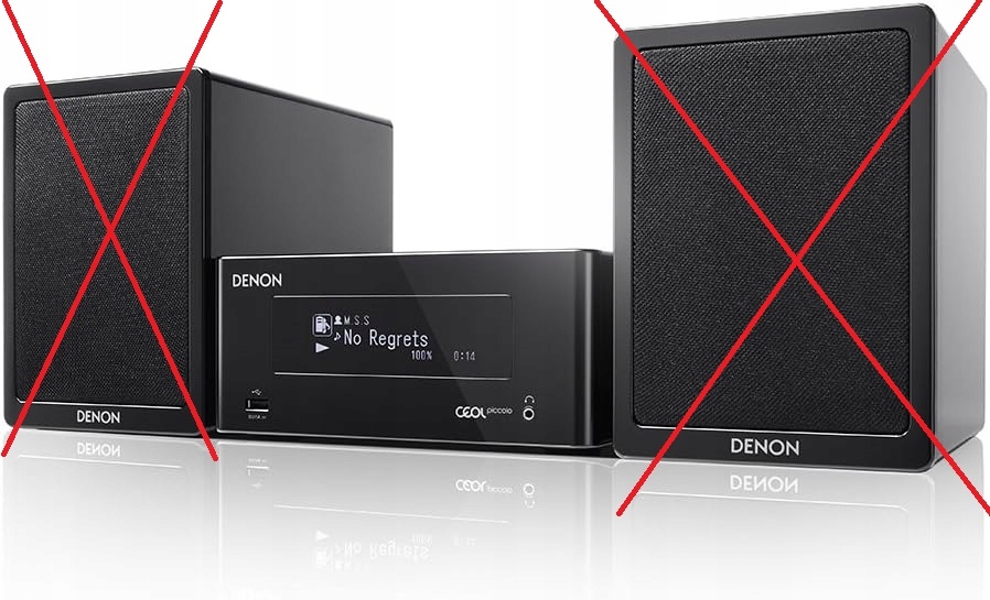 Wieża DENON RCD-N12DAB CEOL Piccolo Network Compact System