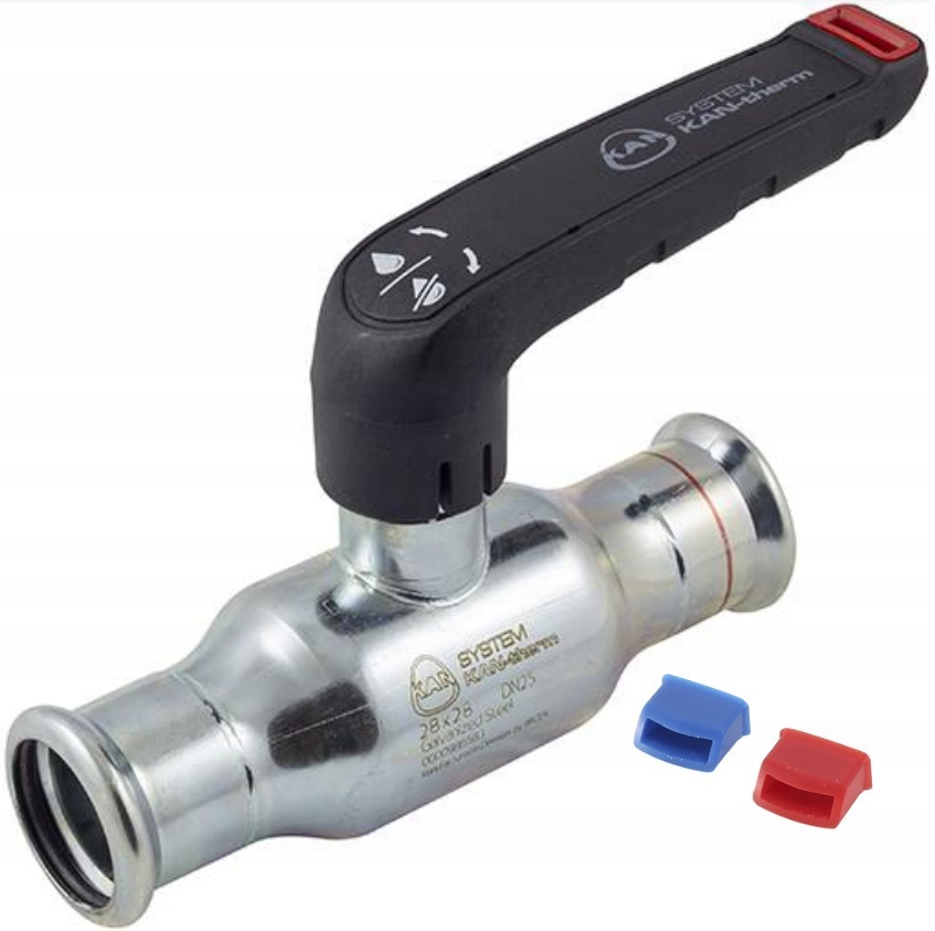 

KAN-therm Zawór Kulowy Stal Węglowa 28 mm Steel