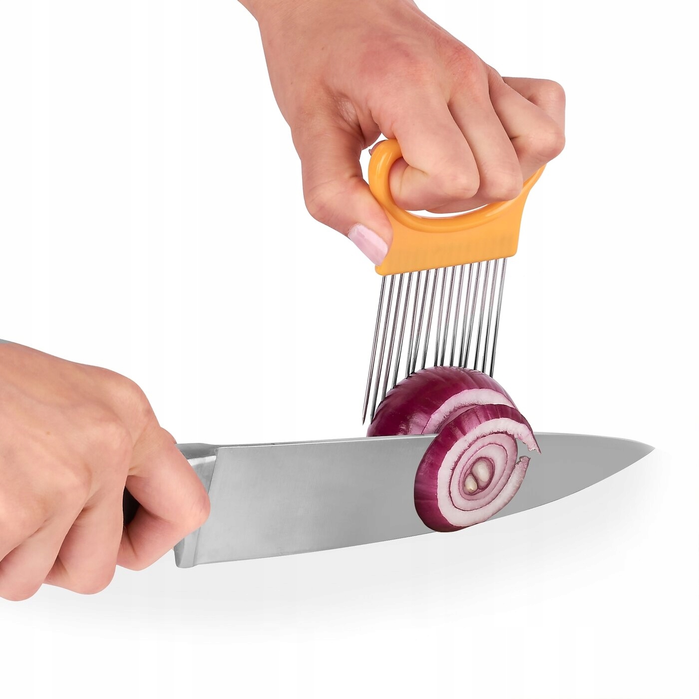 KRAJACZ UCHWYT do krojenia cebuli warzyw CHWYTAK