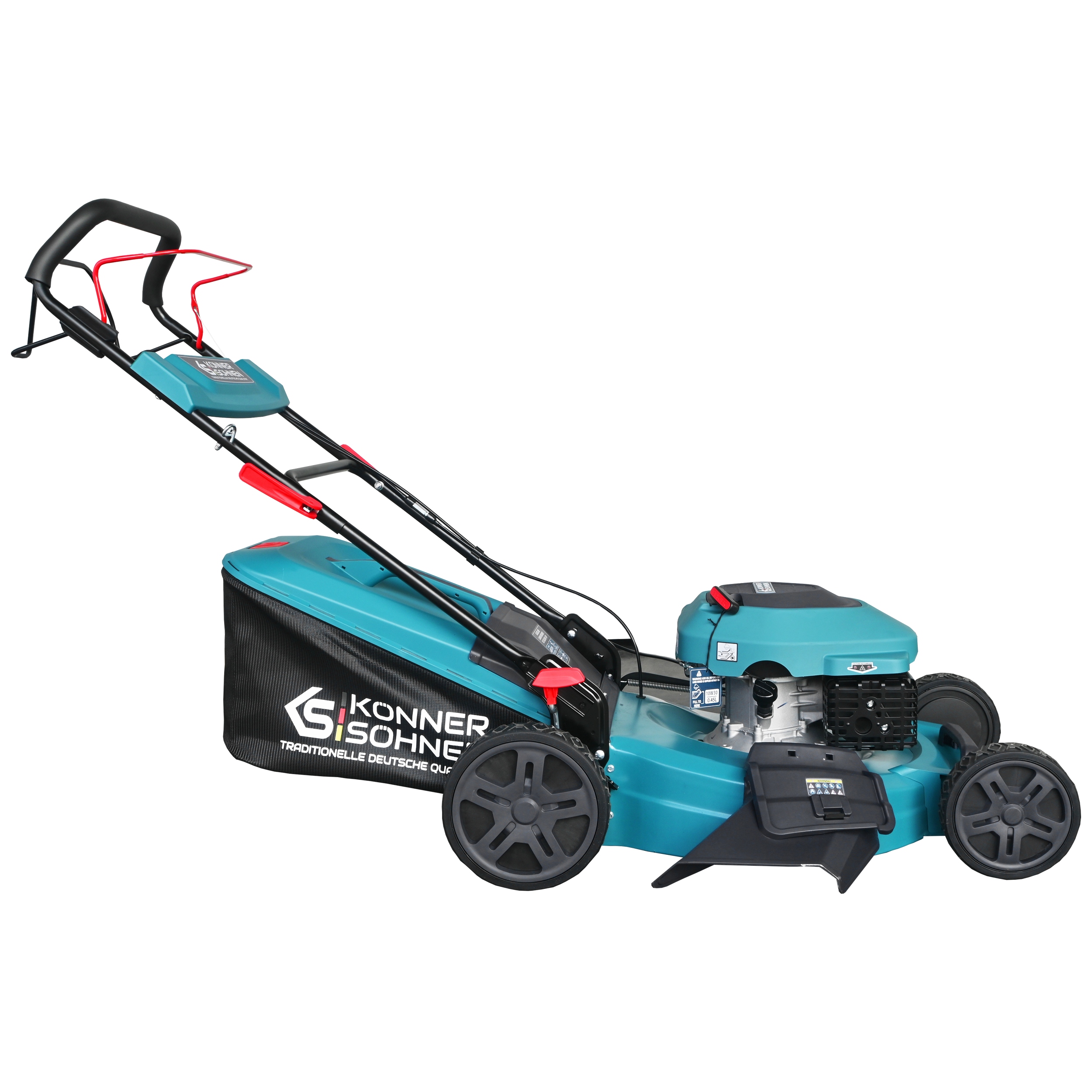 Benzínová sekačka 4400 W 56 cm 65 L Mulčování Pojezd Silný motor