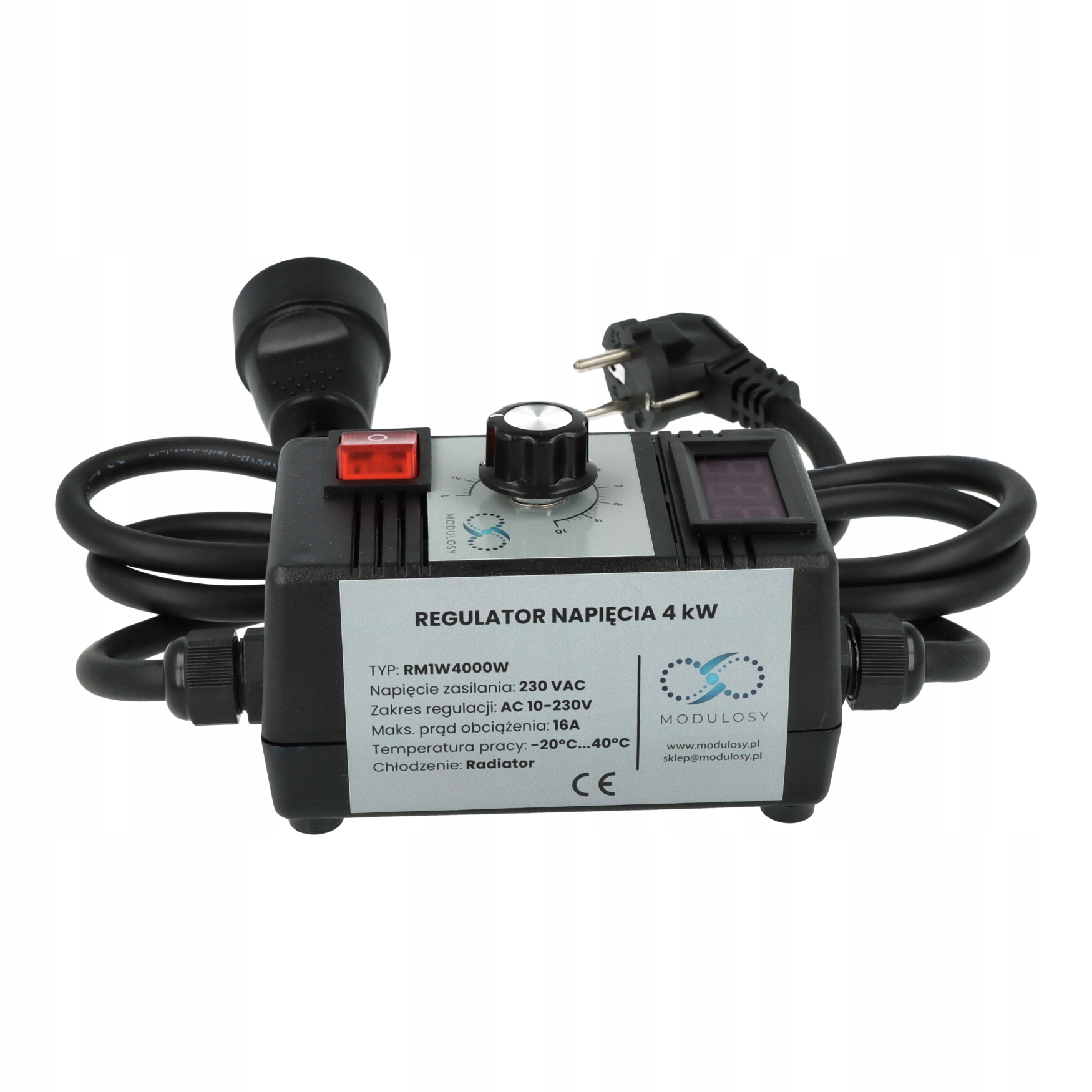 REGULATOR OBROTÓW SILNIKA MOCY NAPIĘCIA 2500W 230V Model RM1C4000W-VOL