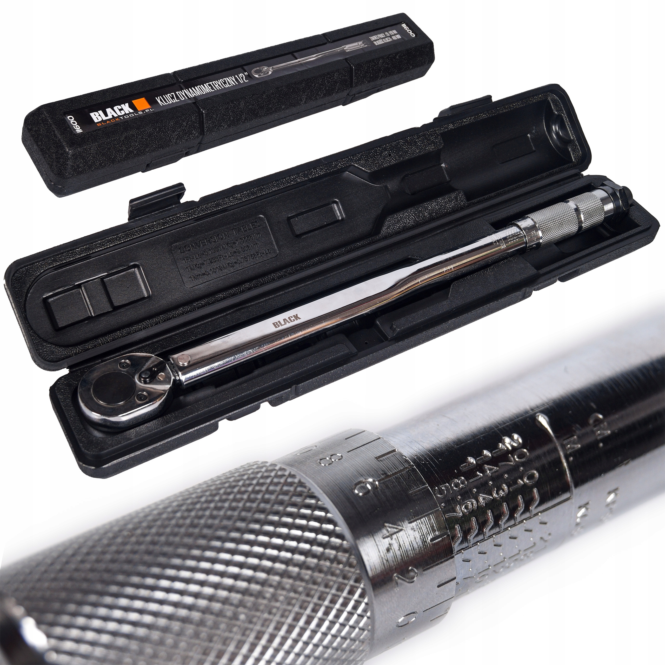 

Klucz Dynamometryczny 1/2"42-210Nm460mm