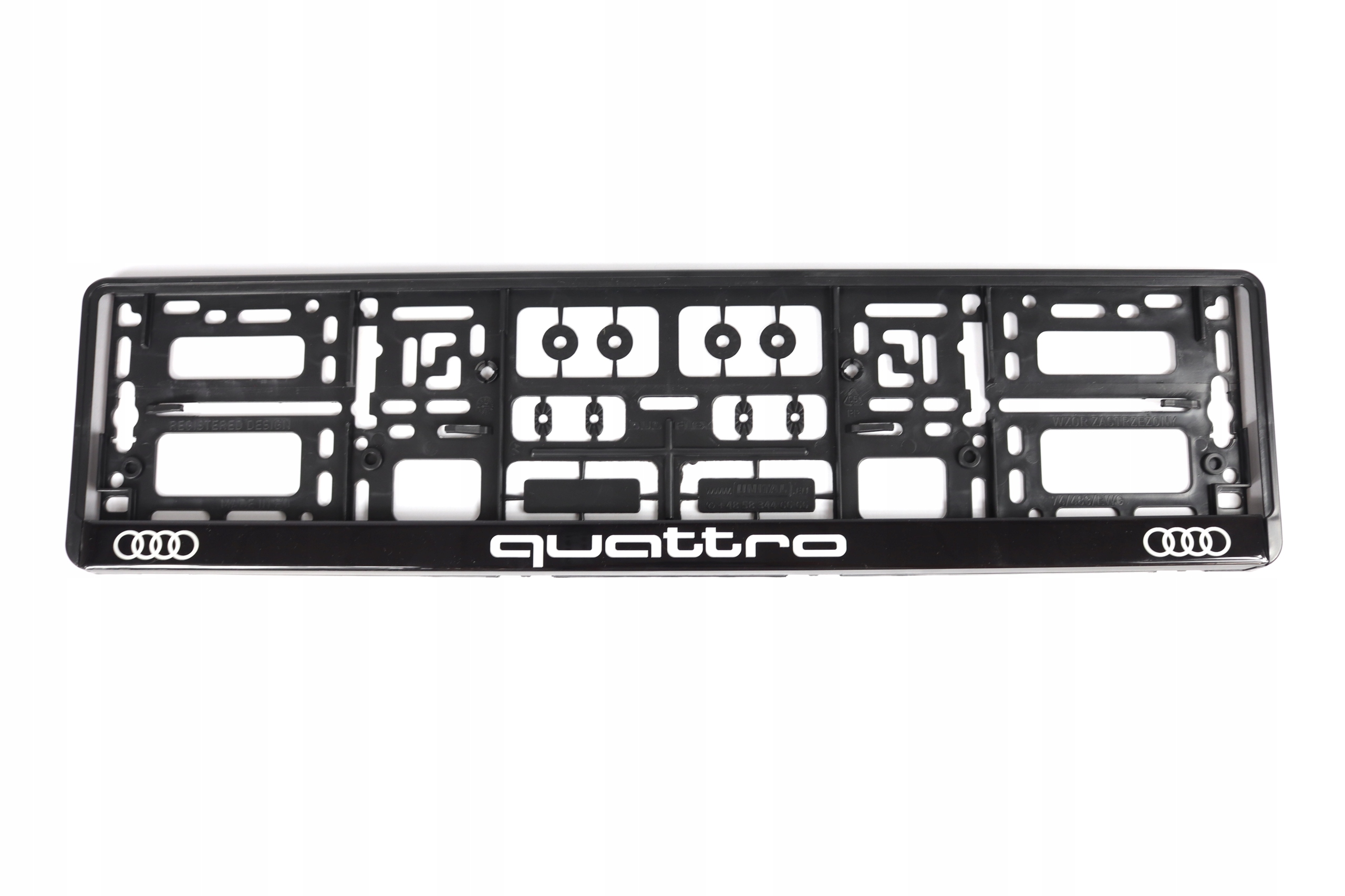

Ramka Tablicy Rejestracyjnej Logo Audi Quattro