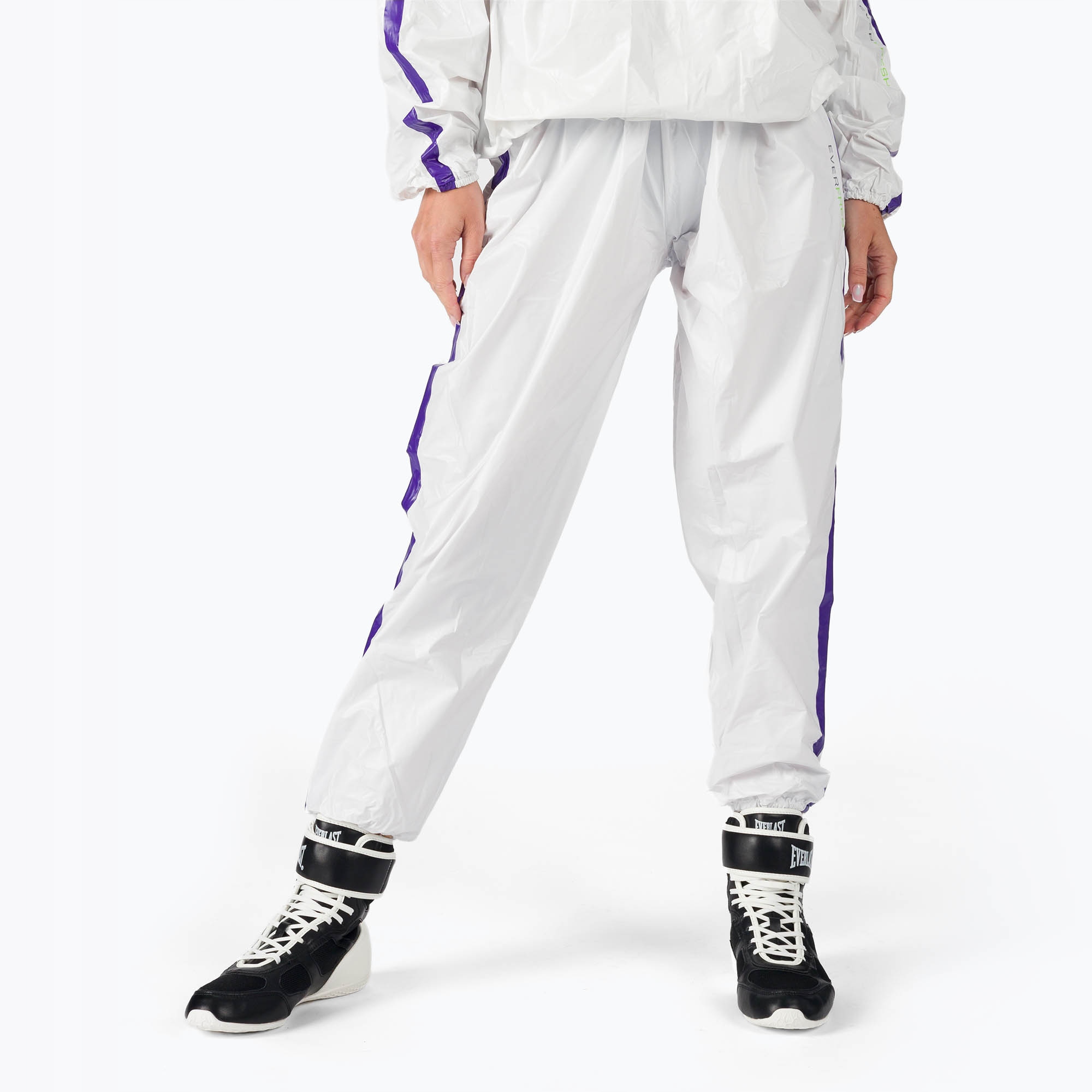 Dámská kombinéza pro cvičení v sauně Everlast Velikost S/m White/Purple