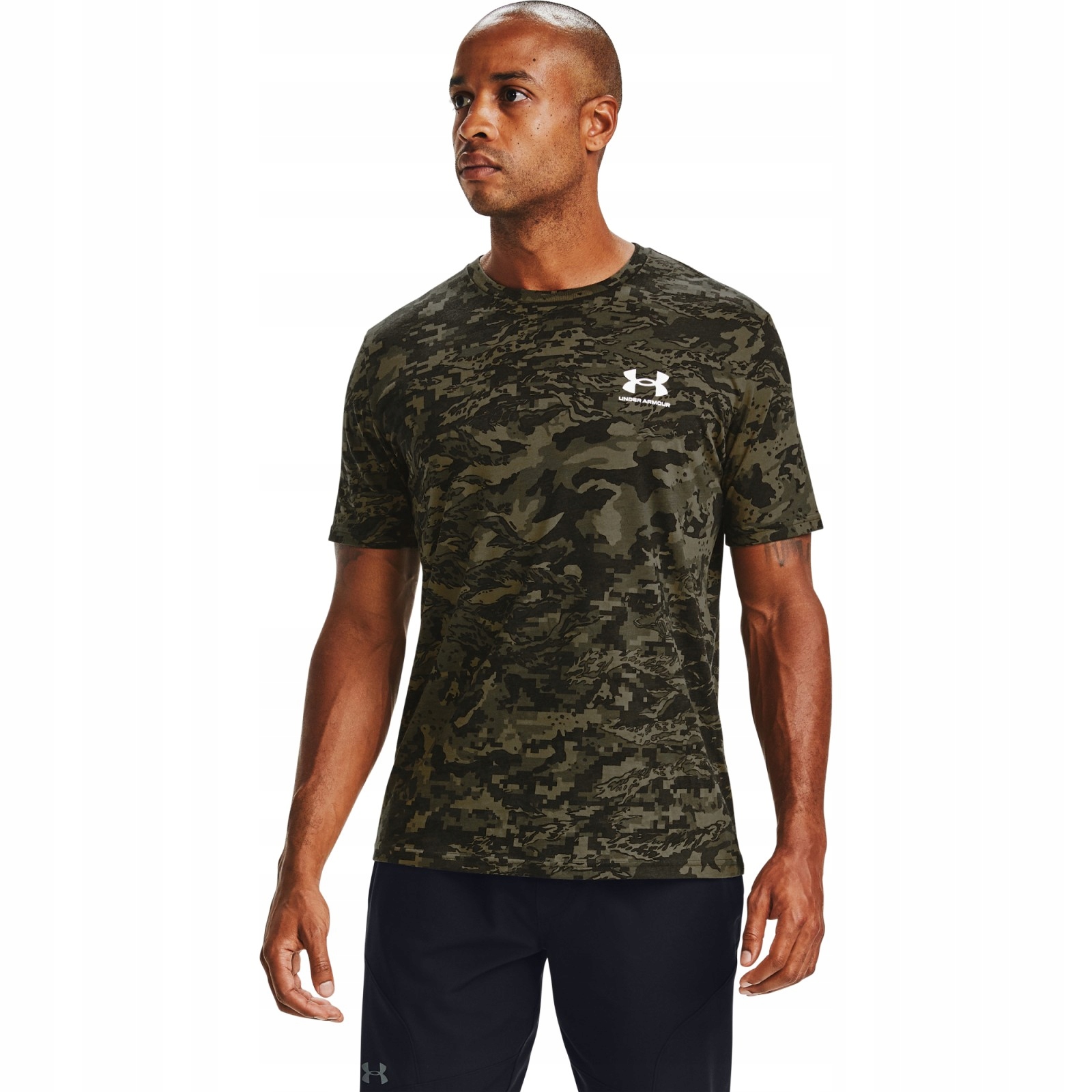 Pánské triko Under Armour Ua Abc Camo Ss-blk