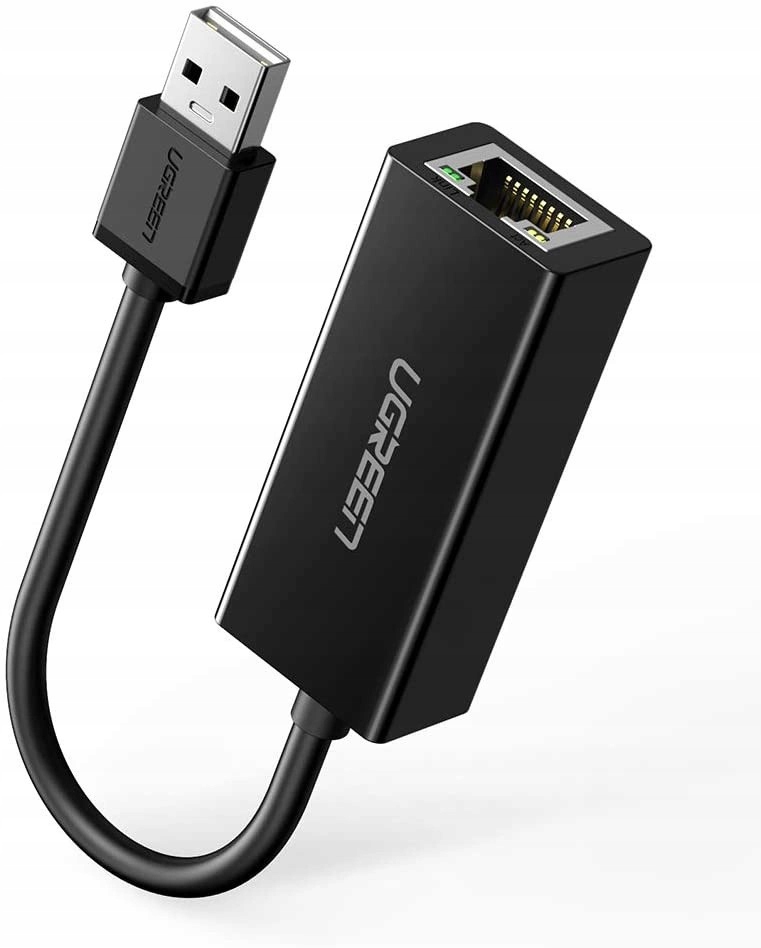 UGREEN CR110 USB do RJ45 Czarny
