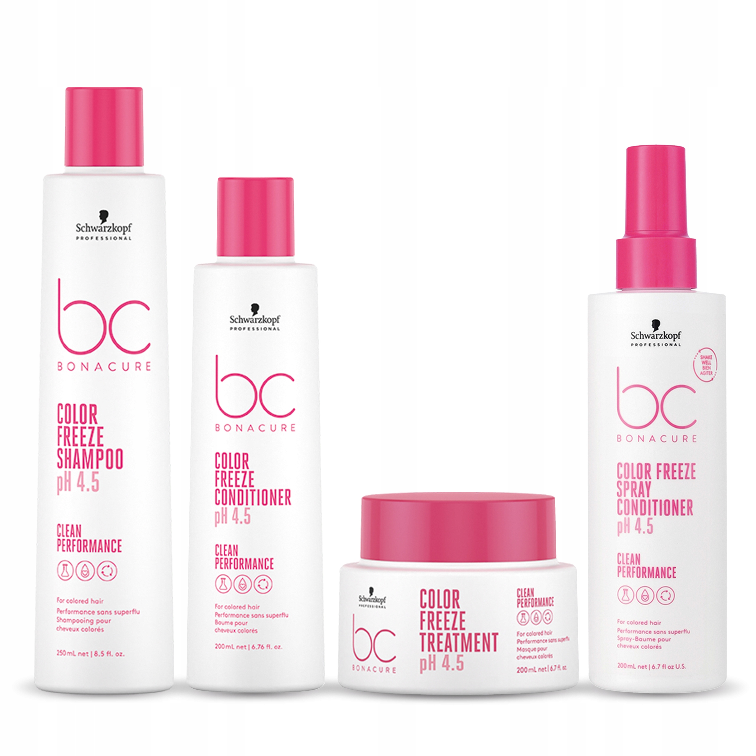 Schwarzkopf Bc Color Freeze šampon kondicionér maska kondicionér sprej