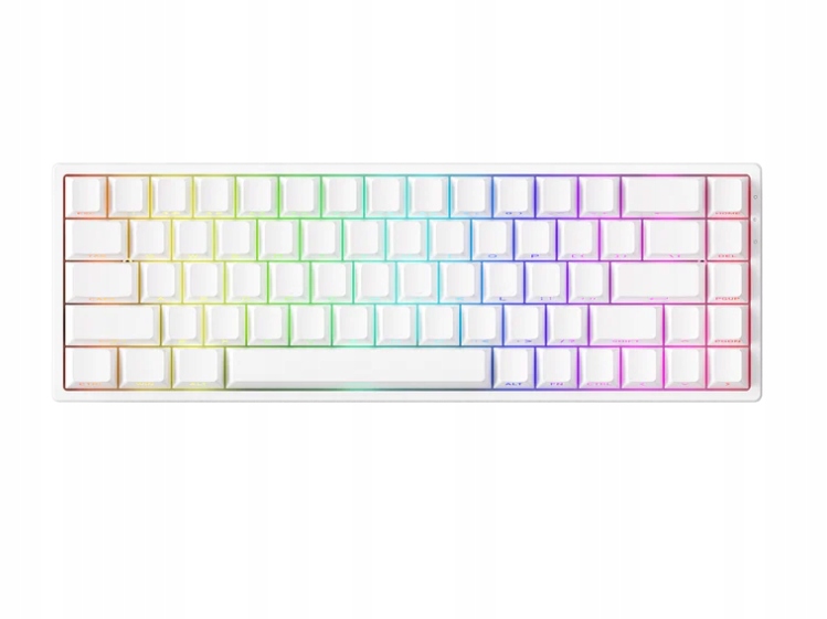 Klawiatura Magnetyczna MonsGeek Fun68 He – White Side Print Rapid Trigger 1