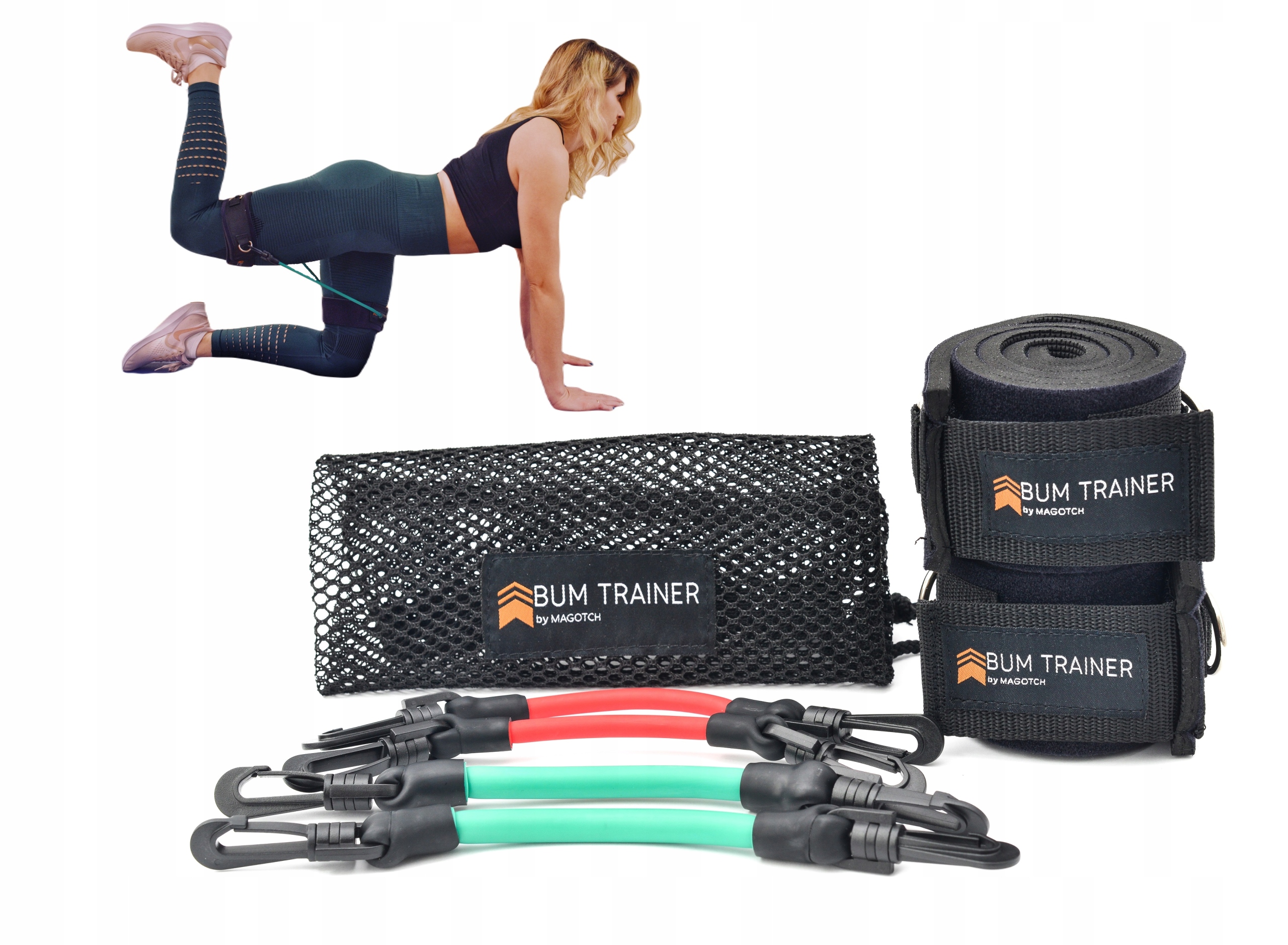 Opaski kinetyczne, Oporowe BumTrainer Guma do Ćwiczeń Mini Bands Fitness