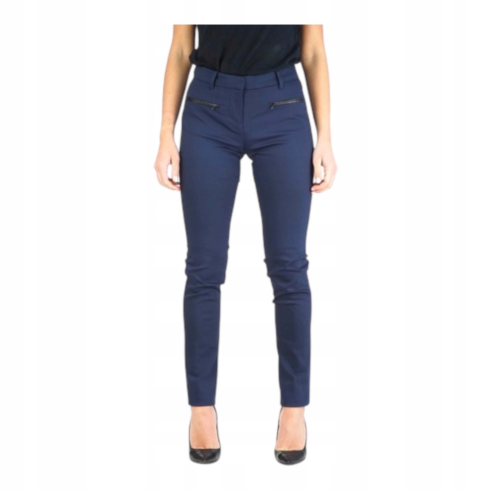 Dámské elegantní kalhoty Tommy Hilfiger 1M87647781 Tmavě modrá, velikost Us 4