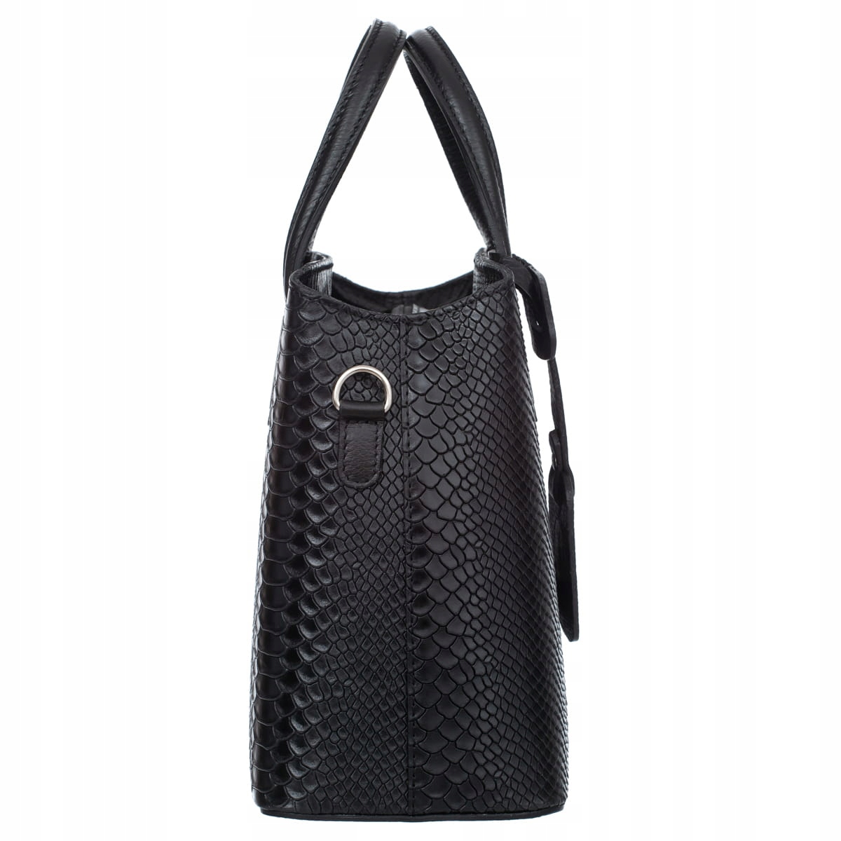 Torebka Skórzana Kuferek Vezze Rara Czarna Marka inna