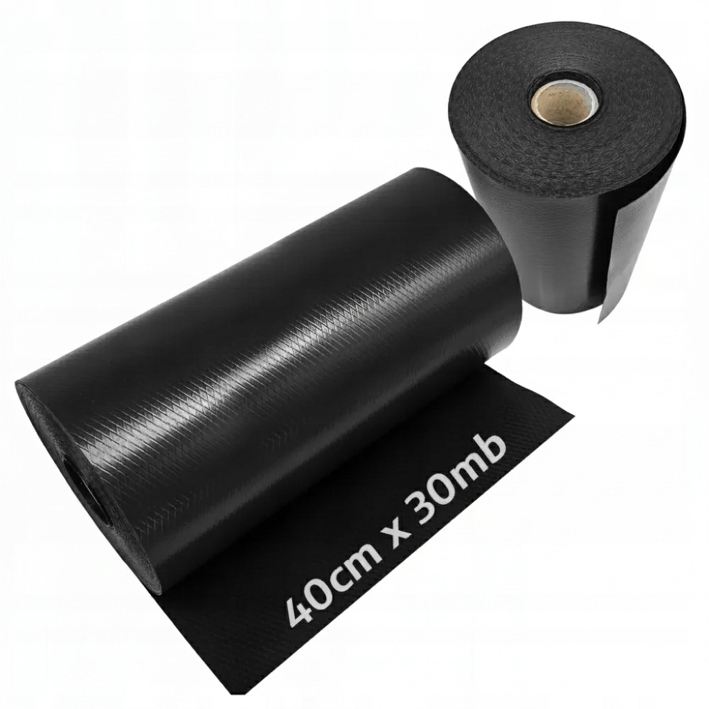 Fólie Základní Izolační Hdpe 400 mm Horizontální pro zeď 30 m Pan Łącznik