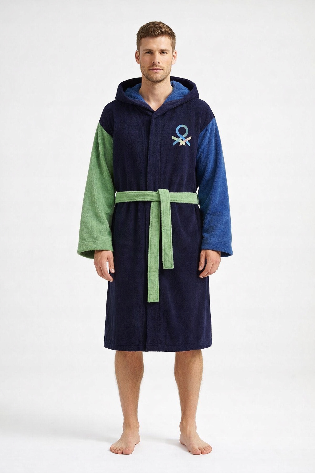 United Colors Of Benetton Pánský Župan S Kapucí L I4B