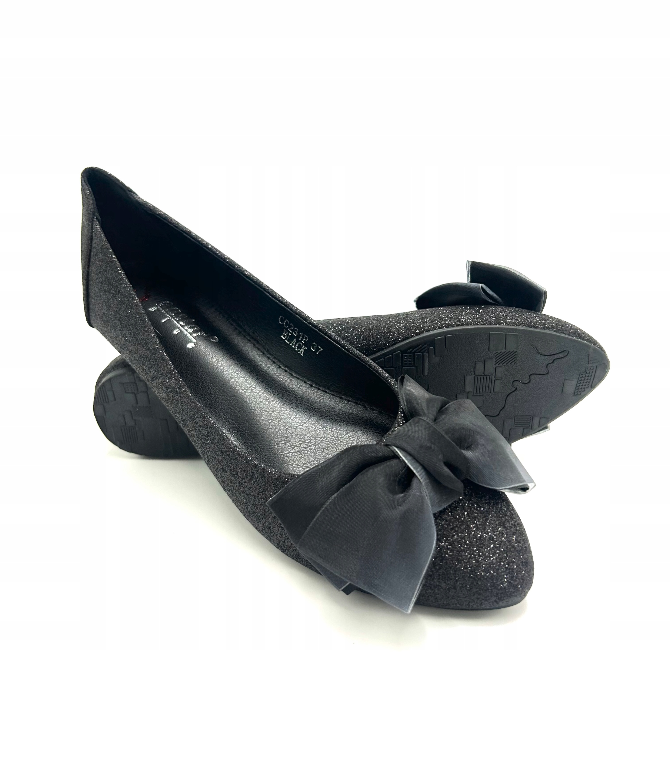 Černé Baleríny vel. 41 Baletky Balerínky Mašlička Seastar C231P Dárek