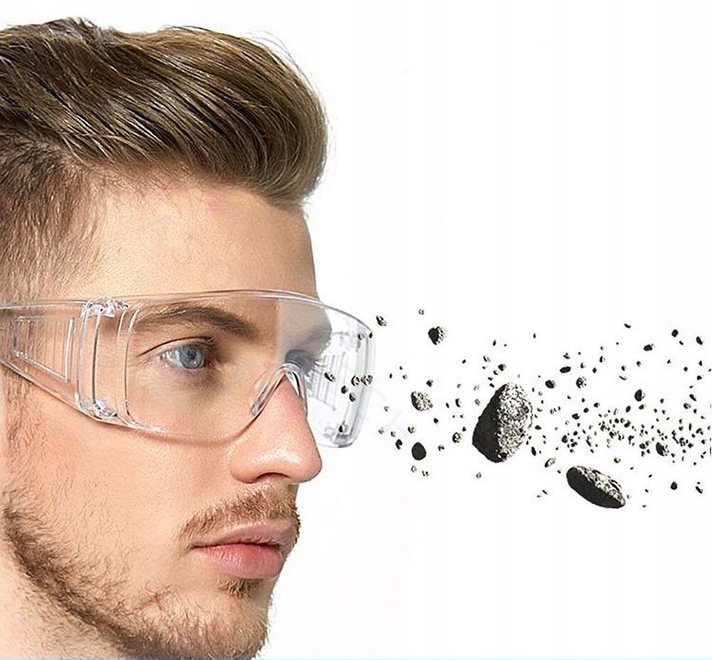 OKULARY Ochronne PRZECIWODPRYSKOWE Gogle Robocze Kod producenta Okulary Antyodpryskowe Laboratoryjne