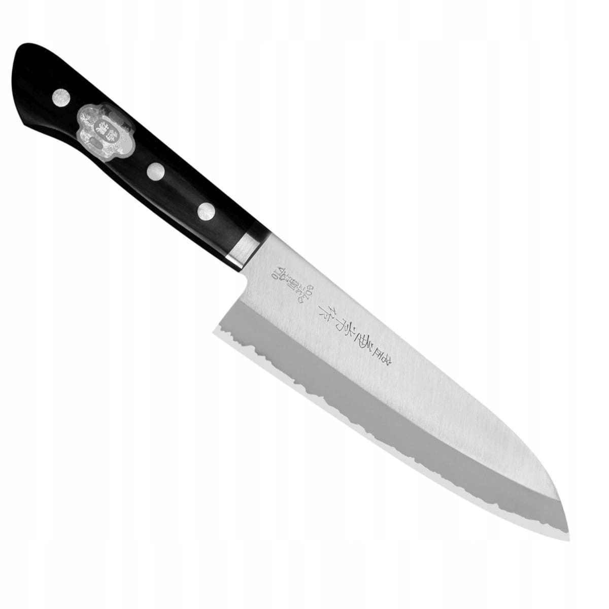 Kanetsune 3000 VG-10 Japonský kuchynský nôž Santoku na zeleninu 60 Hrc 16,5 cm