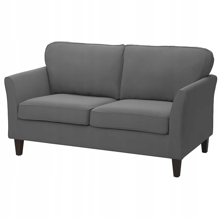 Ikea Ekholma Pokrytie 2-miestnej pohovky, Hakebo, tmavosivá