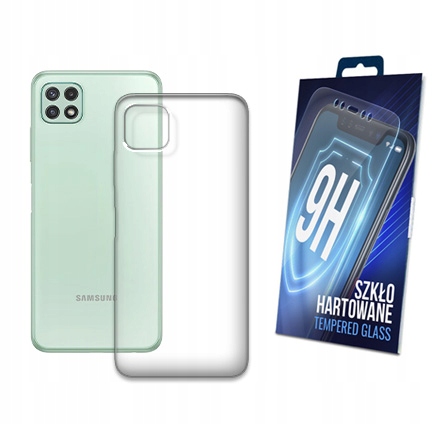 

Etui Przezroczyste +szkło do Samsung Galaxy A22 5G