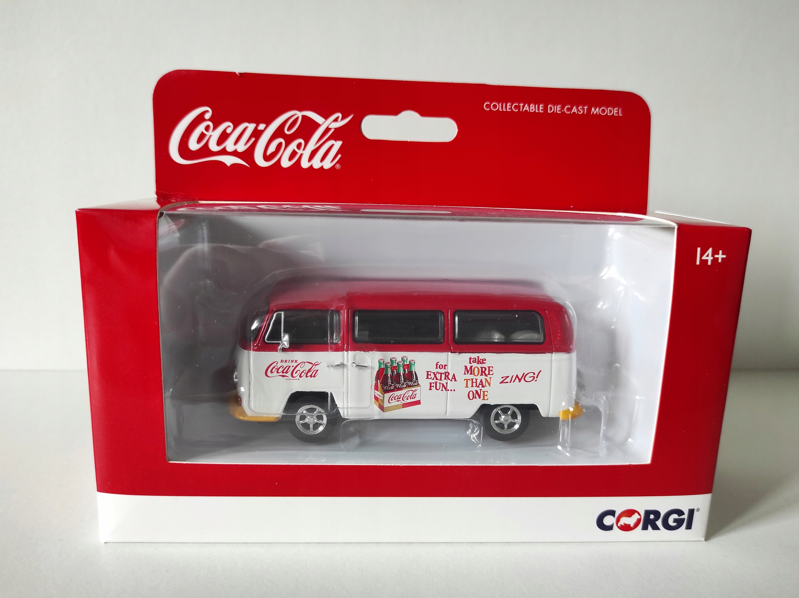 Vw T2 Kamper Coca-Cola Volkswagen Corgi 1:43