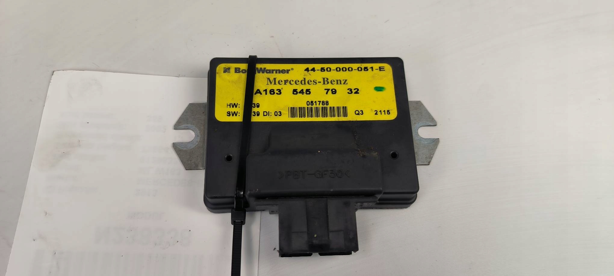 module A1635457932 MERCEDES-BENZ ML W163