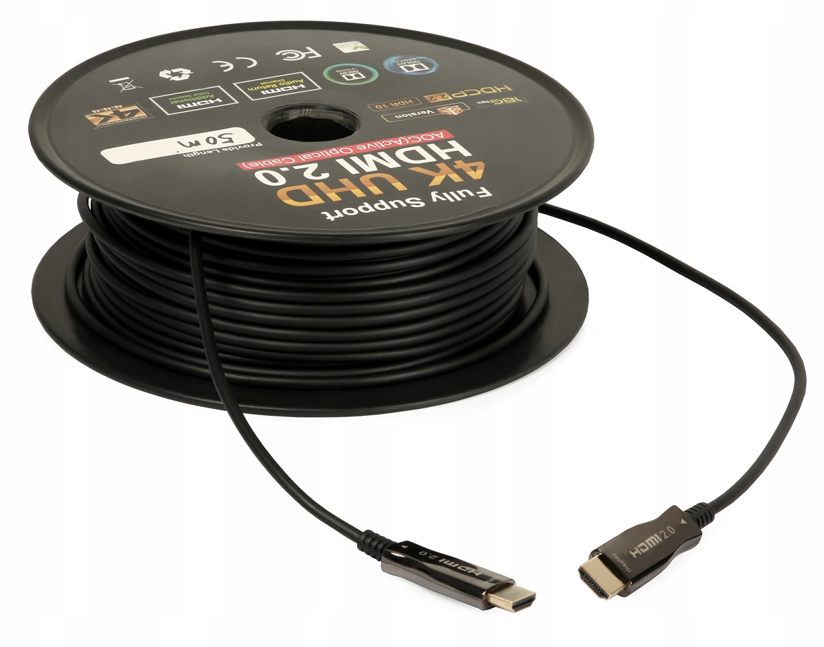 

Aktywny światłowodowy kabel Hdmi (aoc) 50m Signal