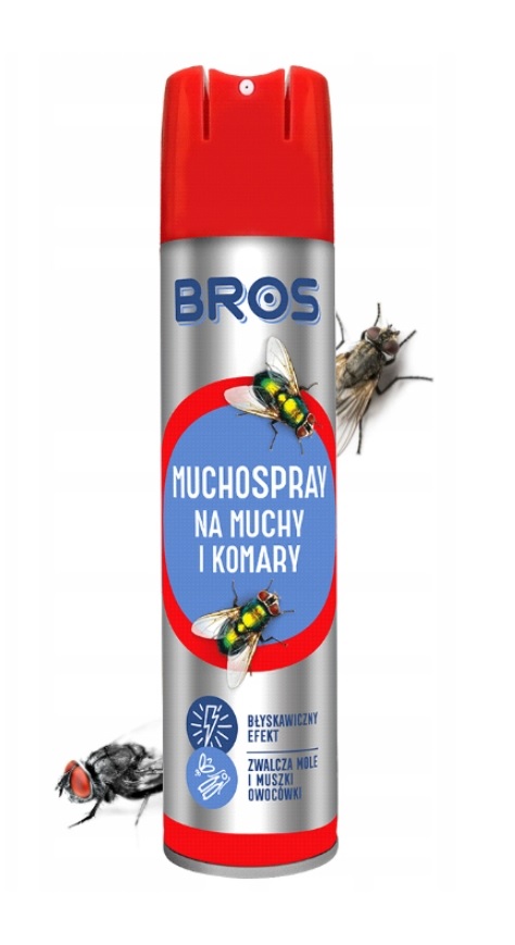 Bros Muchospray Spray na Muchy i Komary 400ml EAN (GTIN) 5904517001190