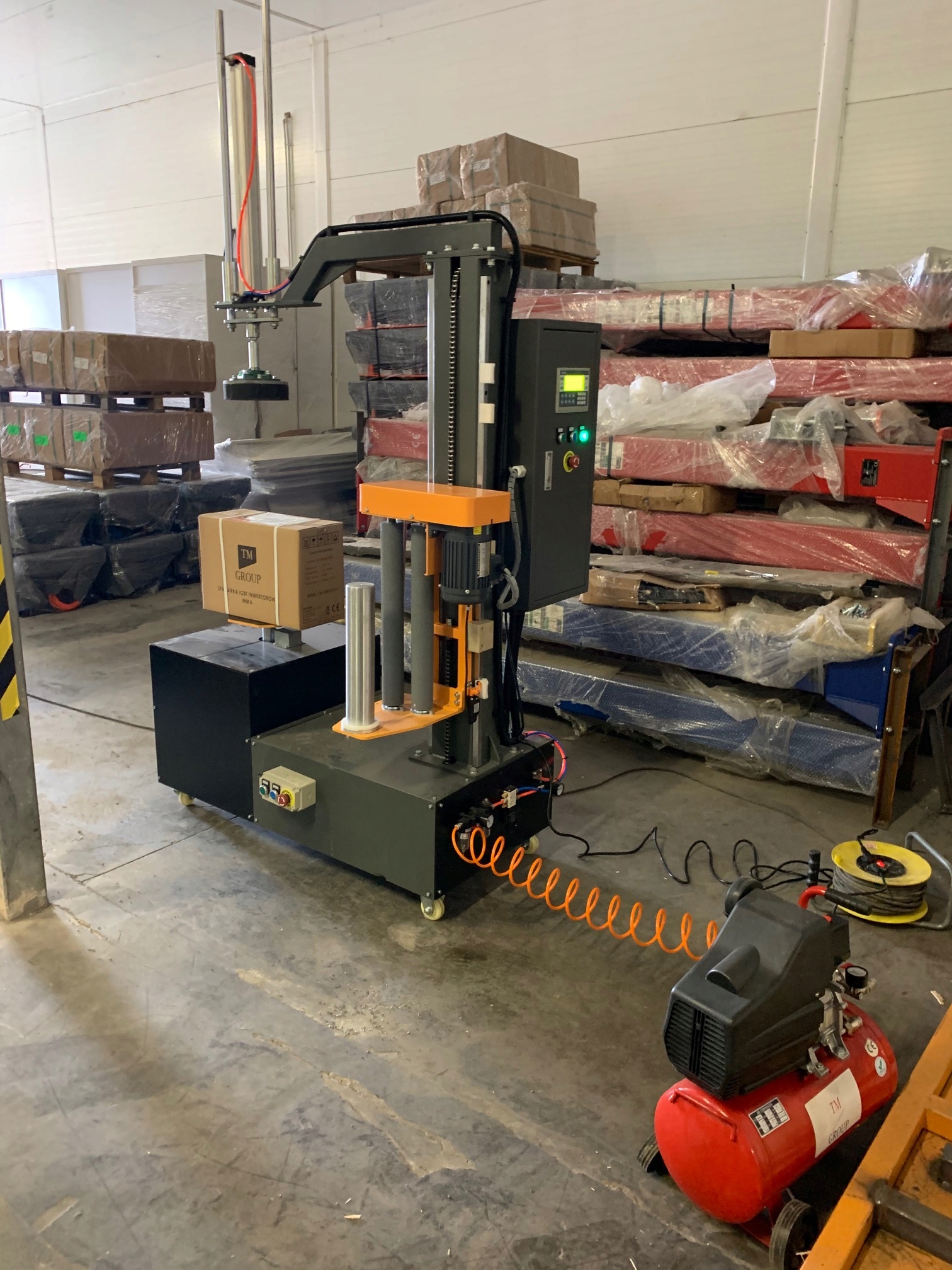 Owijarka folią stretch do paczek 60x60cm EAN (GTIN) 5900115950007