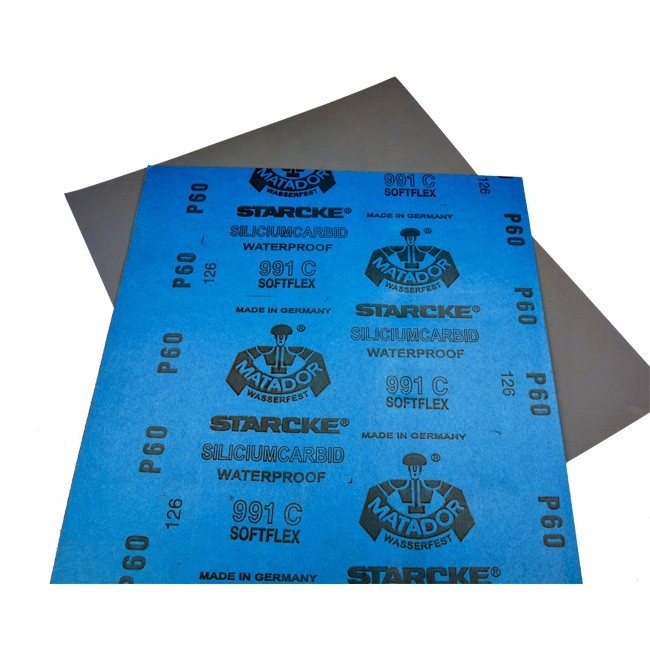 Papier wodny ścierny na mokro MATADOR P3000