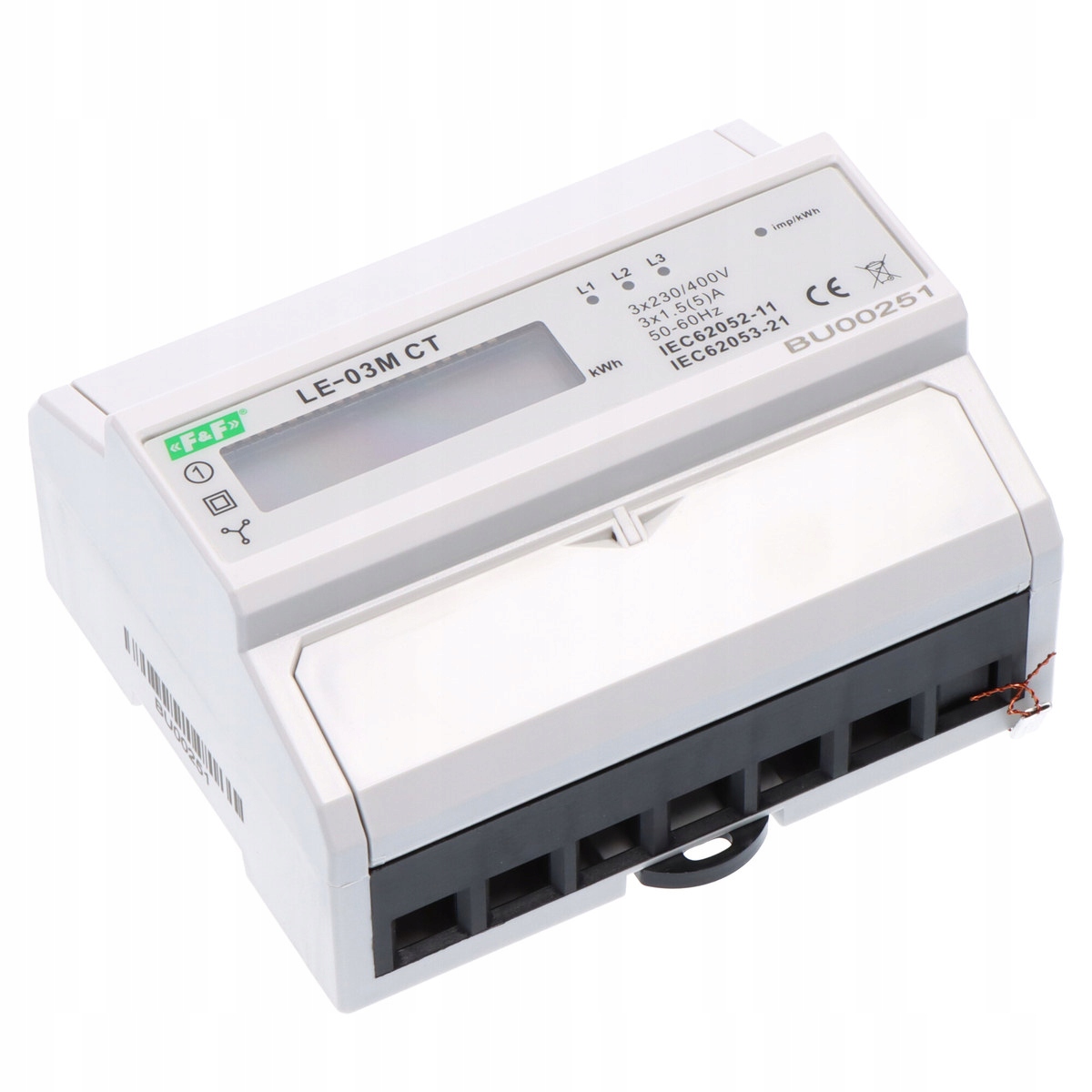 Elektroměr Modbus RS-485 – třífázový LE-03M