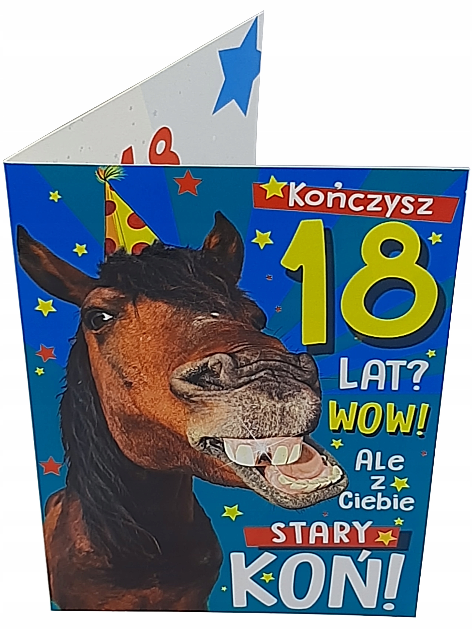 

Kartka urodzinowa 18 Ale Z Ciebie Stary