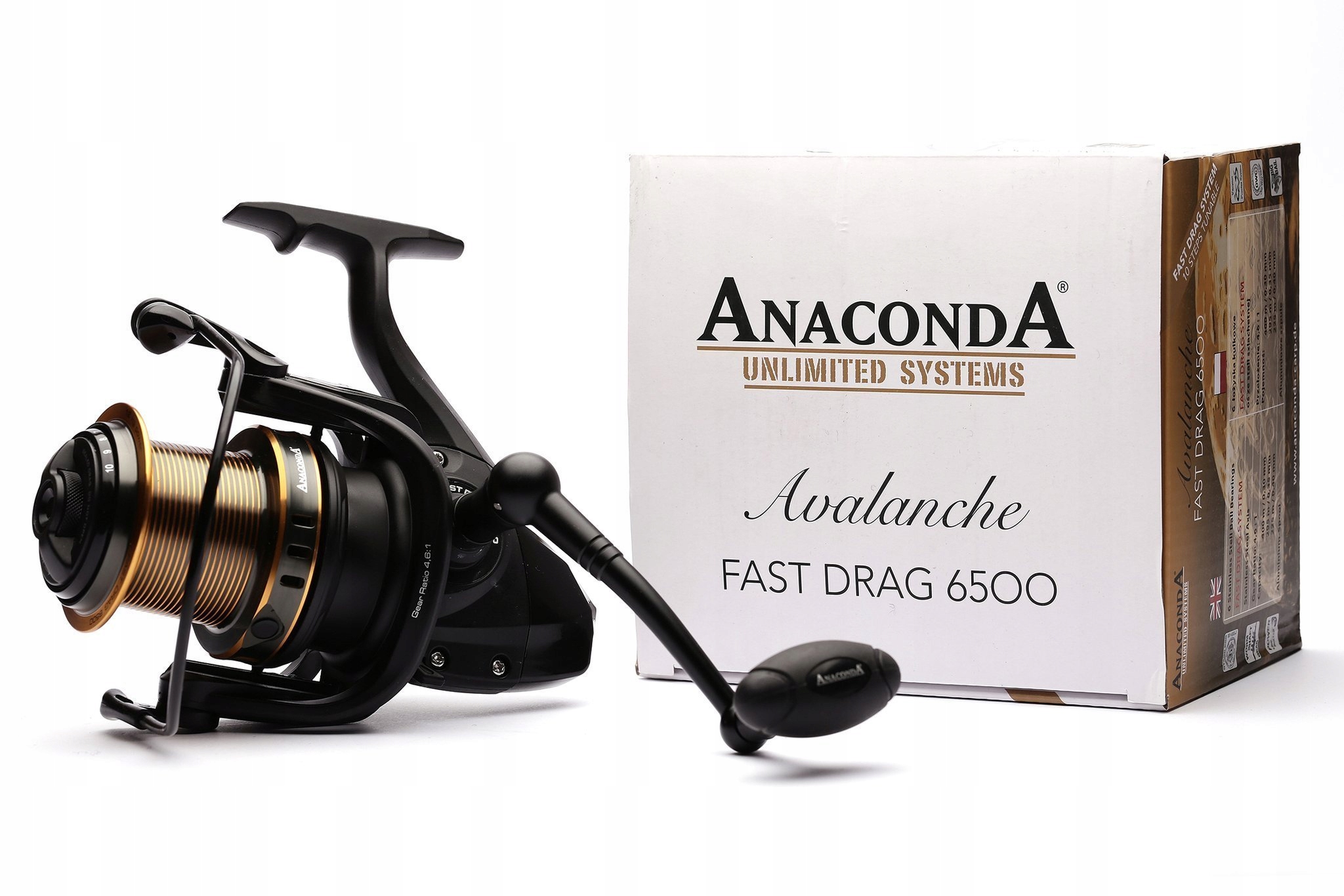 Naviják Anaconda Avalanche Fast Drag 6500
