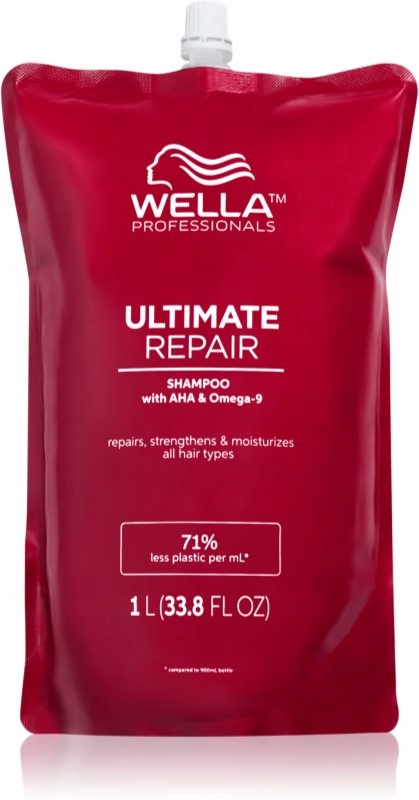 Wella Professionals Ultimate Repair Shampoo Posilující Šampon 1000 ML
