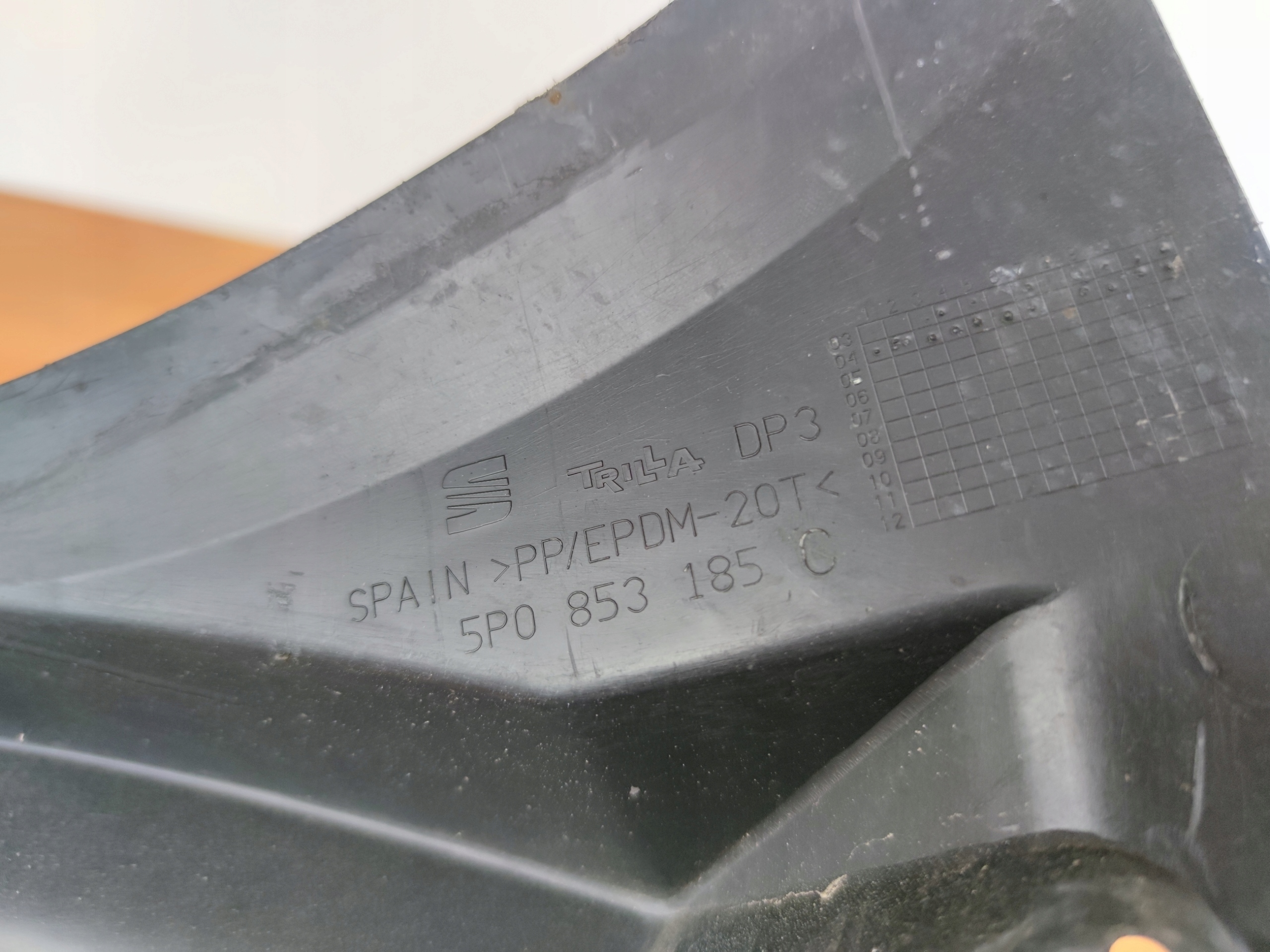 SEAT ALTEA TOLEDO ORYGINALNE torpedo 5P0853185C