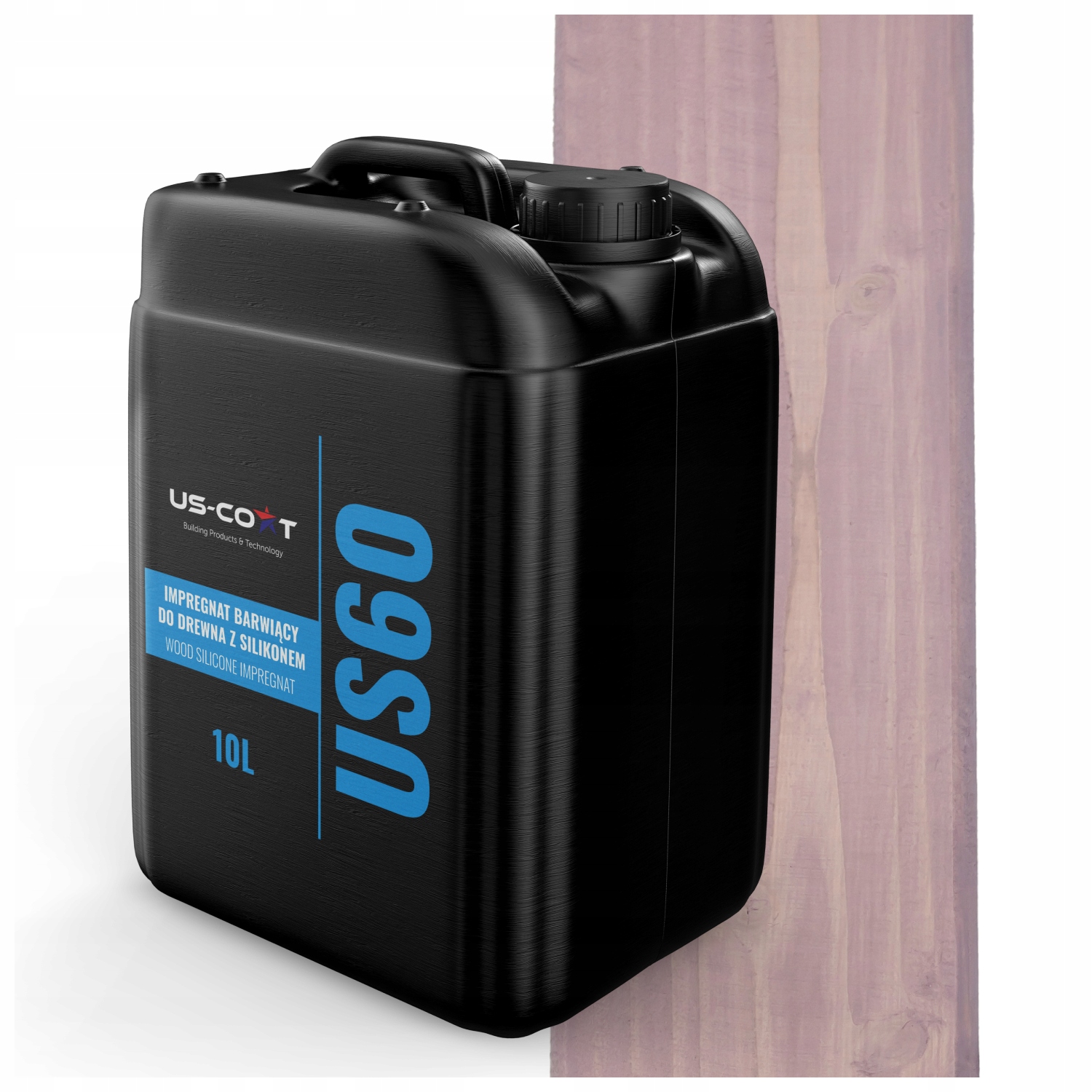 Barvící Impregnát Na Dřevo Se Silikonem 2v1 Altán Barva Pudrová Růžová 10L