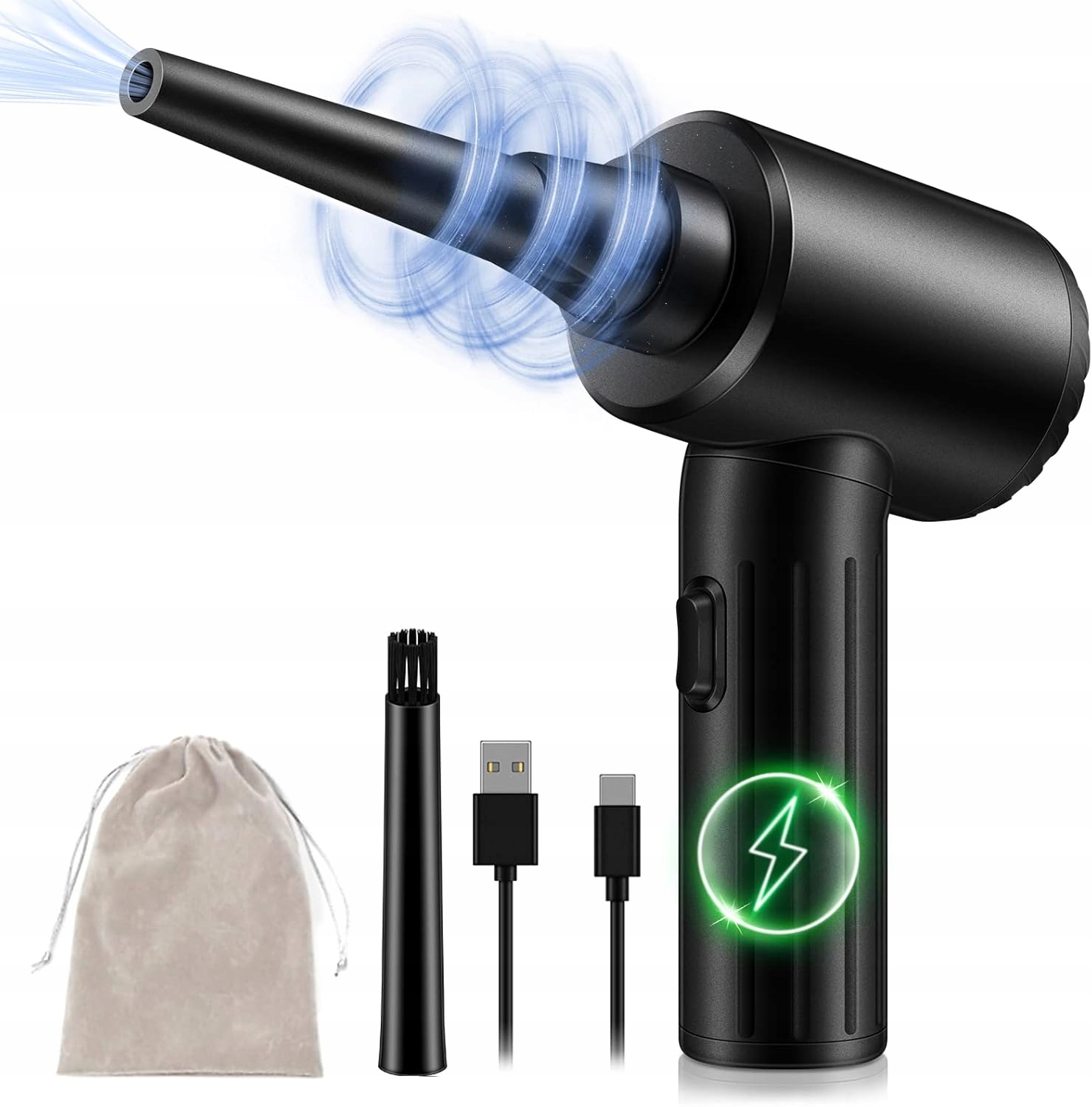 REESIBI DMUCHAWA SPRĘŻONEGO POWIETRZA bezprzewodowa 90.000 RPM 7500 mAh