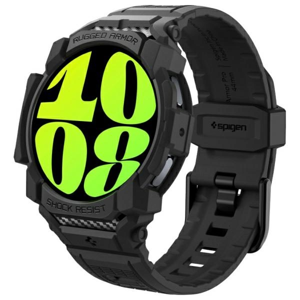 Spigen Rugged Armor Pro Pouzdro pro Samsung Watch 7 40mm Černé Matné (mat/black matte) ACS083