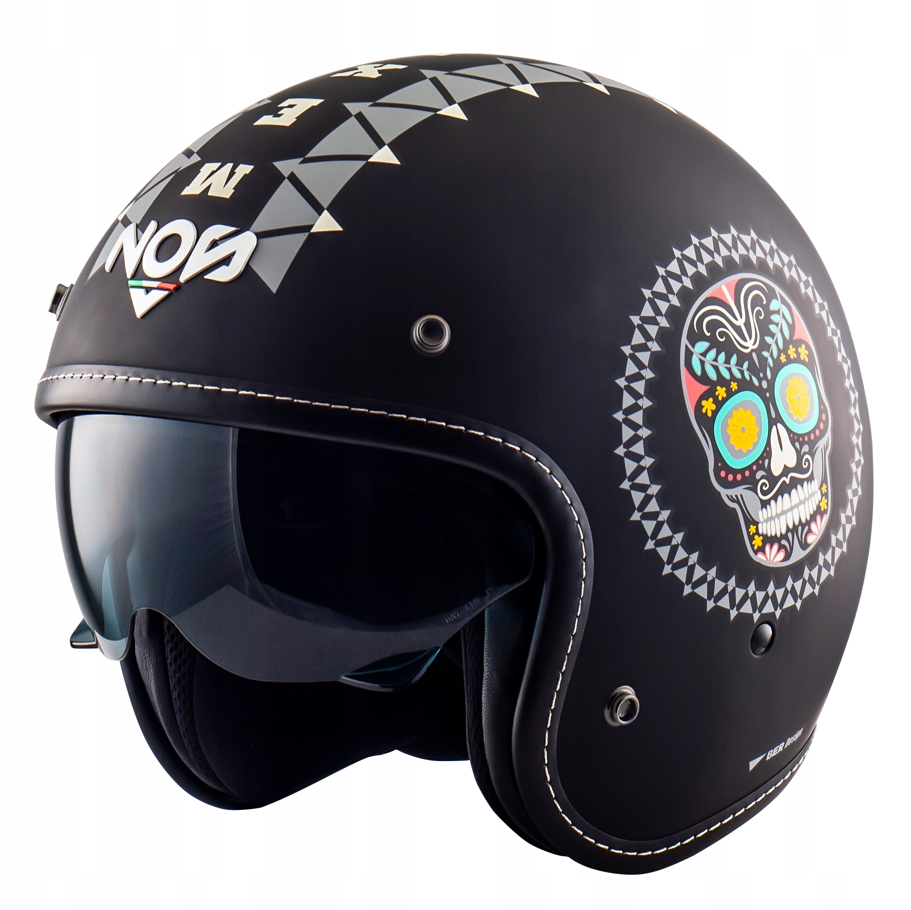Kask Motocyklowy OtwartyBlenda NOS NS-1 Mexican XL