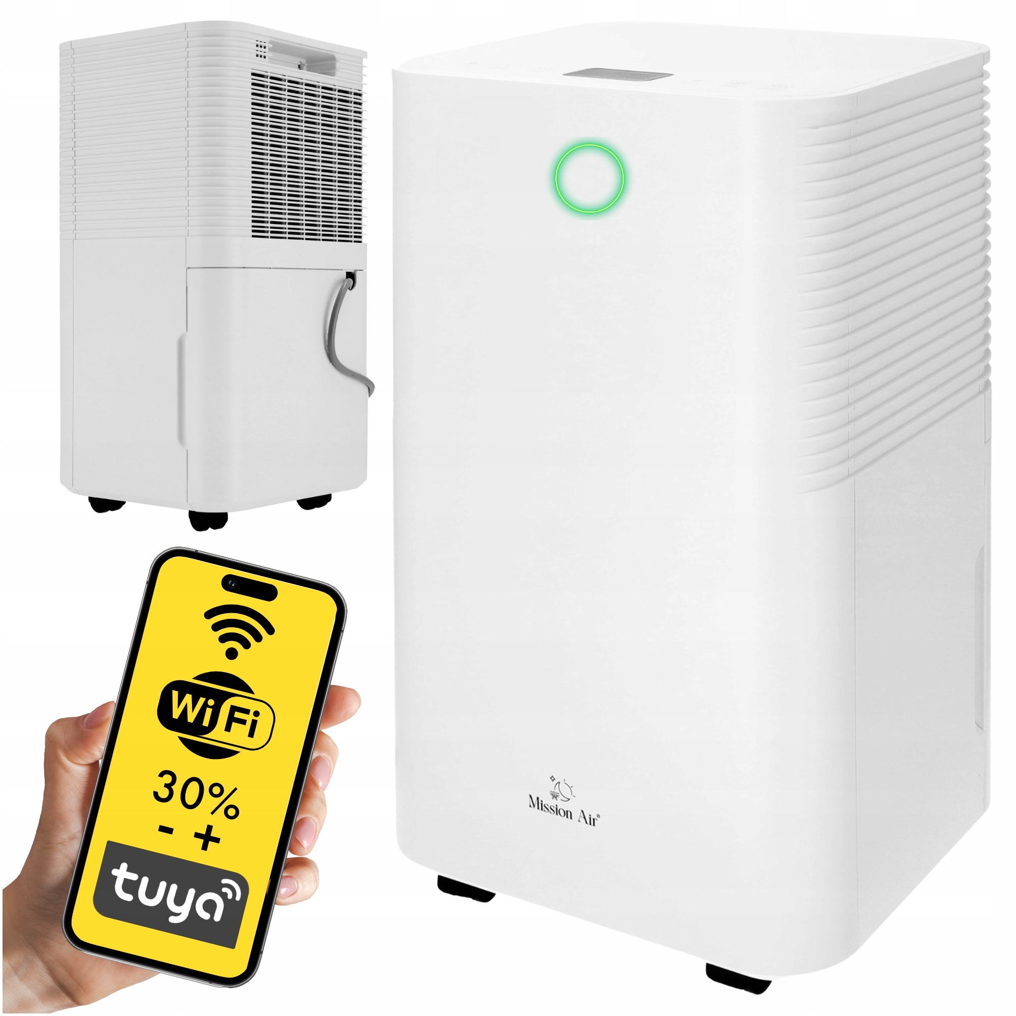 Domáci odvlhčovač vzduchu Mission Air Easy 12L/24h WiFi