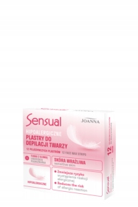 

Joanna Sensual Plastry do depilacji twarzy 12 szt.