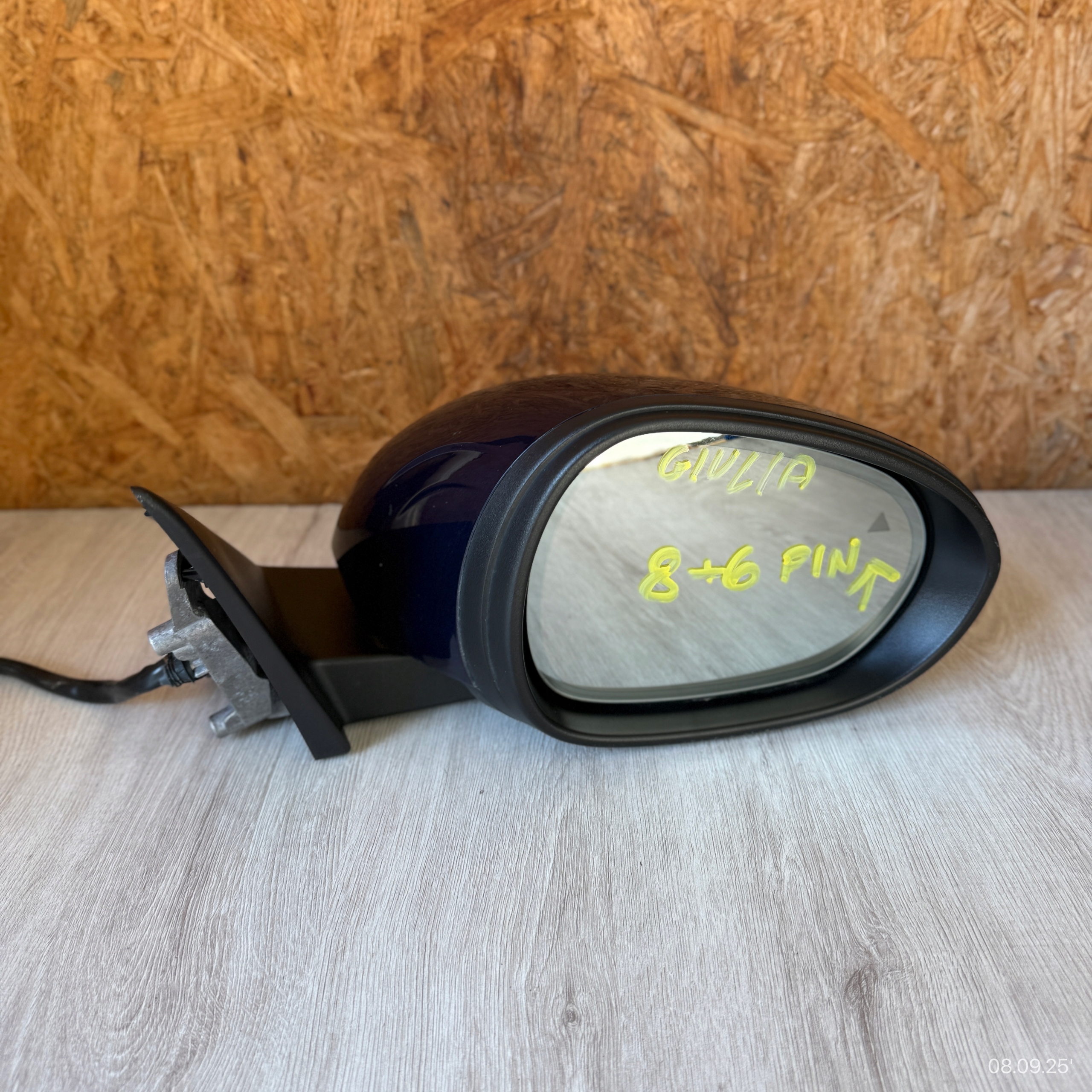 mirror right ALFA ROMEO GIULIA 2018 ROK 14 PIN (8+6) ASYSTENT driver´s