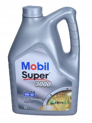 Olej 5v30 5l 3000 formula d1 sm/sn dexos1 g Mobil