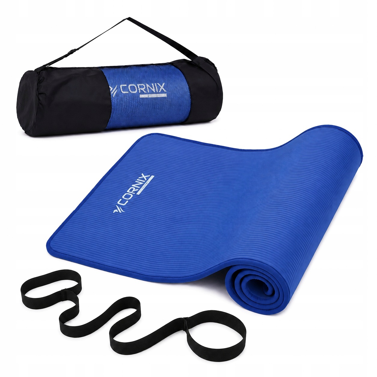 Mata Do Ćwiczeń Cornix Nbr 1cm Gruba Antypoślizgowa Fitness Joga Pokrowiec