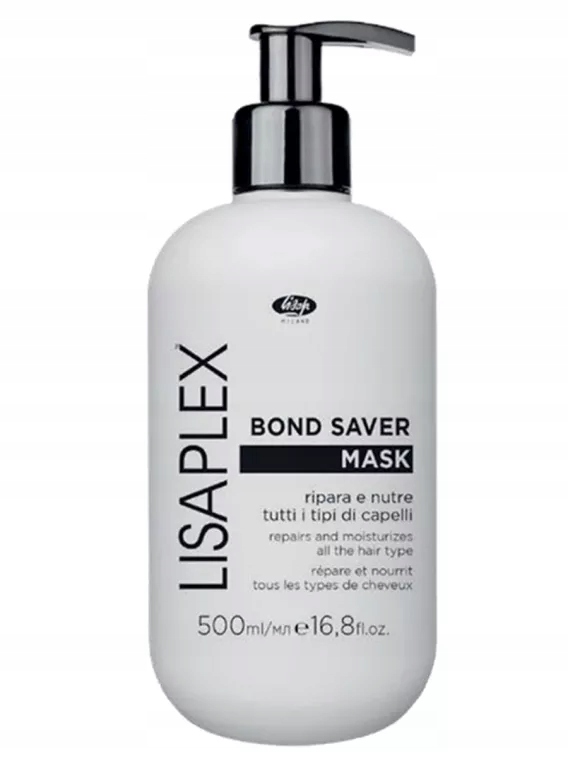 Lisap Lisaplex Bond Saver Maska Odbudowująca Do Włosów 500ML