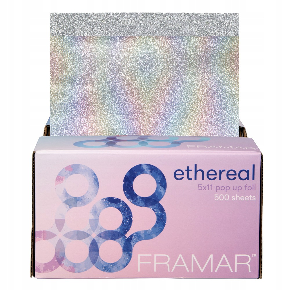 Framar Etheral Fólie Kadeřnická ryflovaná v listech 500 ks