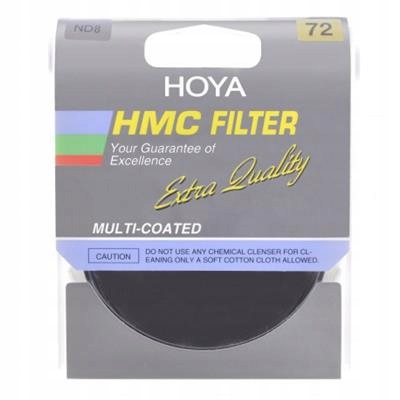 Šedý filtr Hoya Hmc NDx8 72 mm