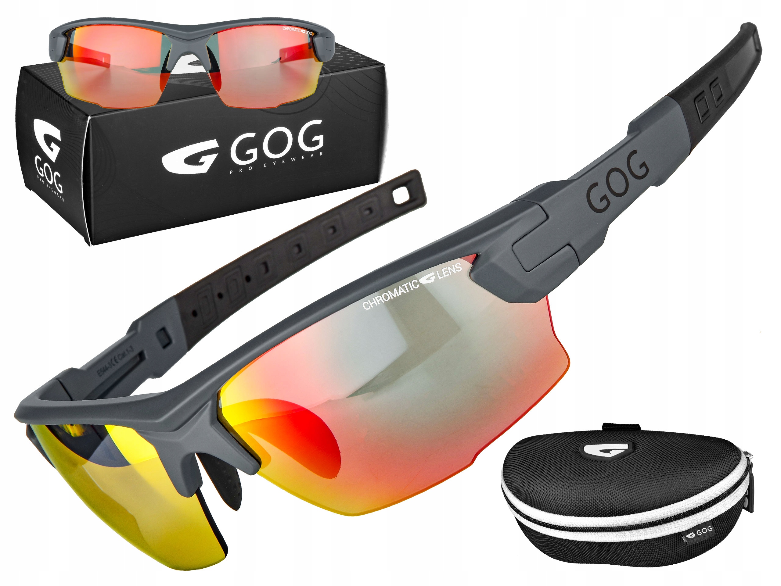 

Okulary Sportowe Gog Steno C E544-3 Z Fotochromem